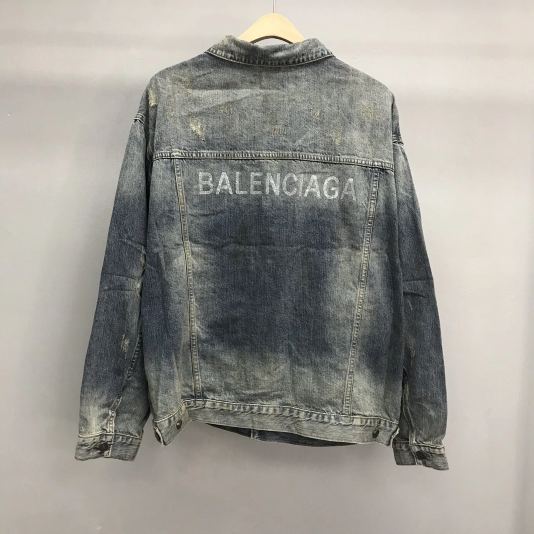 B*alenciaga Denim jacket Top Quality DSX 20230921- ModernLook 10907