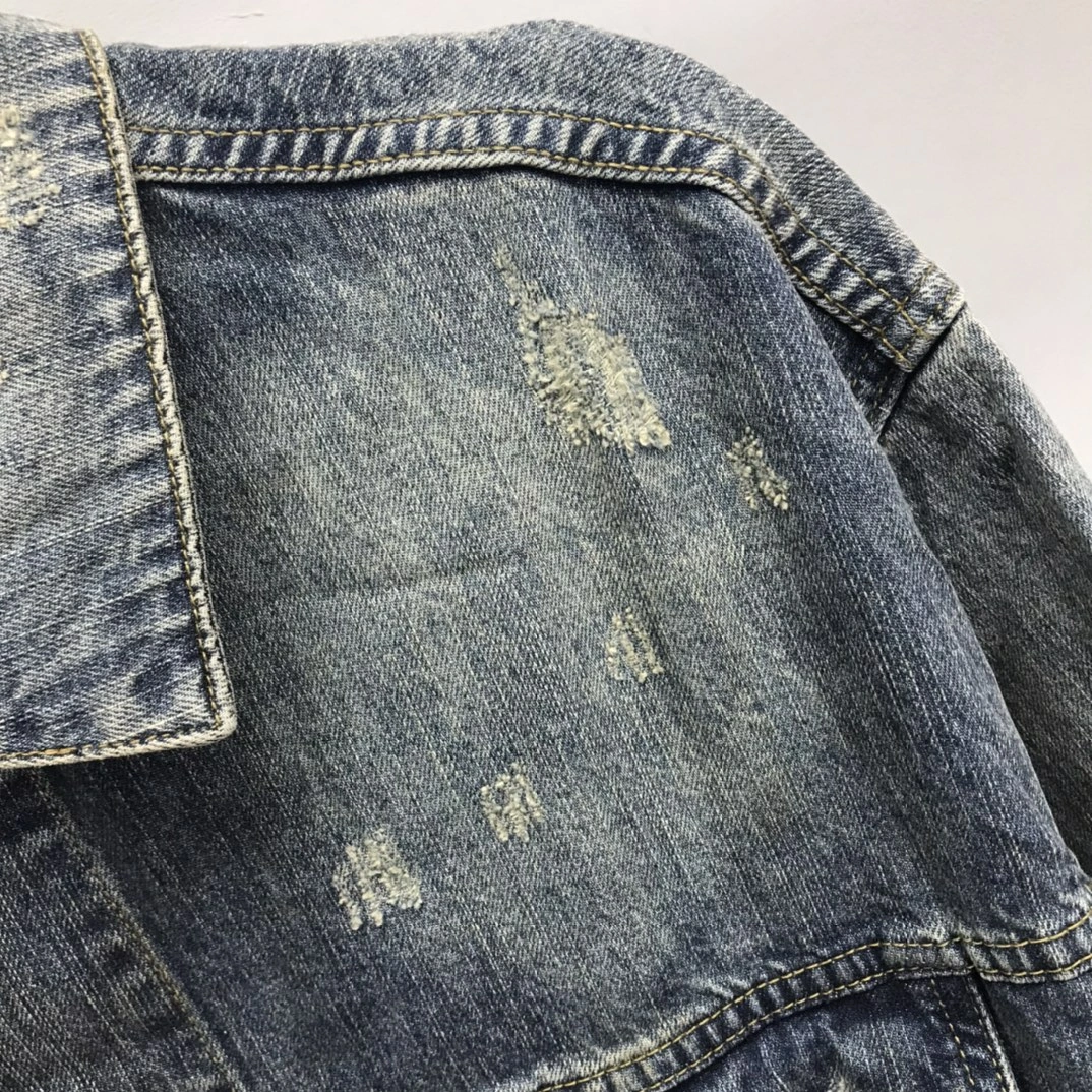 B*alenciaga Denim jacket Top Quality DSX 20230921- ModernLook 10907