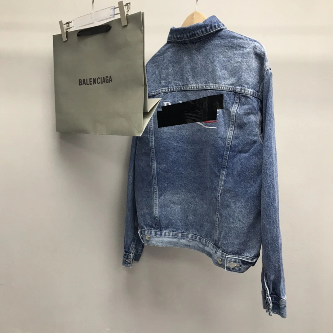 B*alenciaga Denim jacket Top Quality DSX 20230921- Thermal 10952