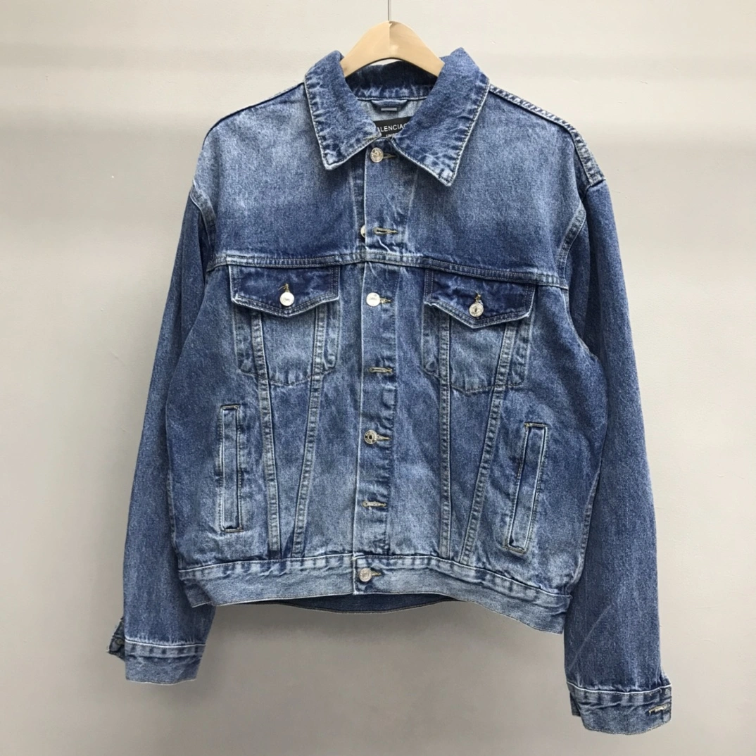 B*alenciaga Denim jacket Top Quality DSX 20230921- Thermal 10952
