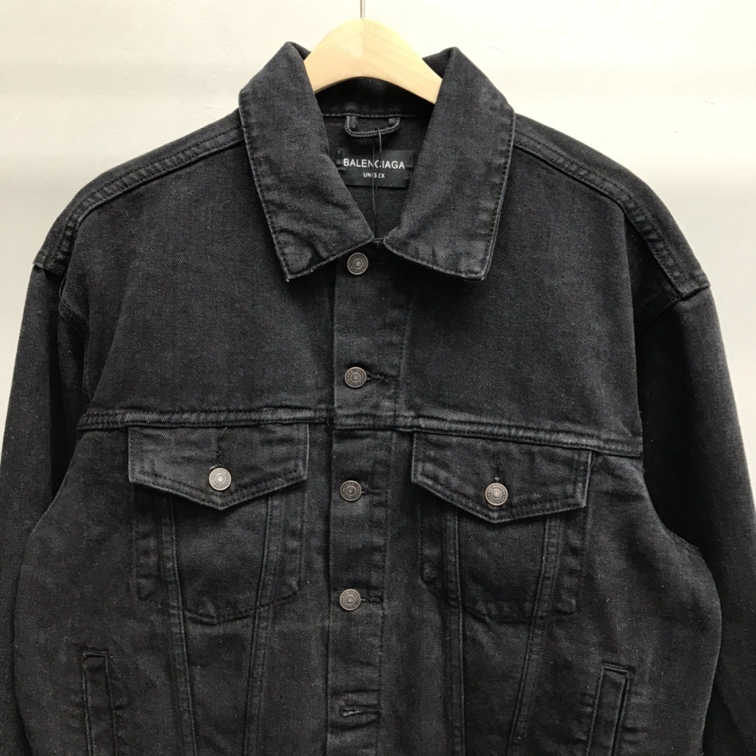 Attractive B*alenciaga Denim jacket Top Quality DSX 20230921- 10951