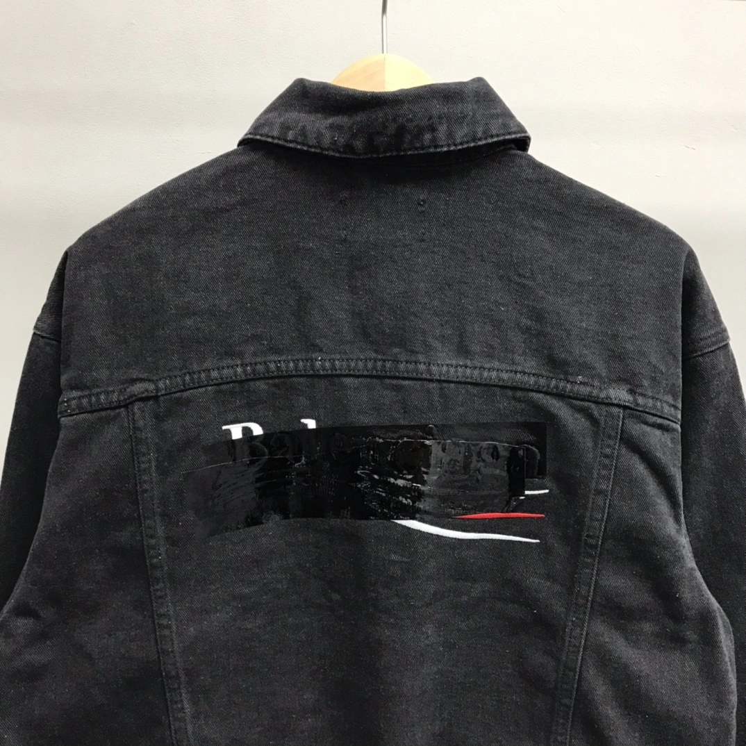 Attractive B*alenciaga Denim jacket Top Quality DSX 20230921- 10951