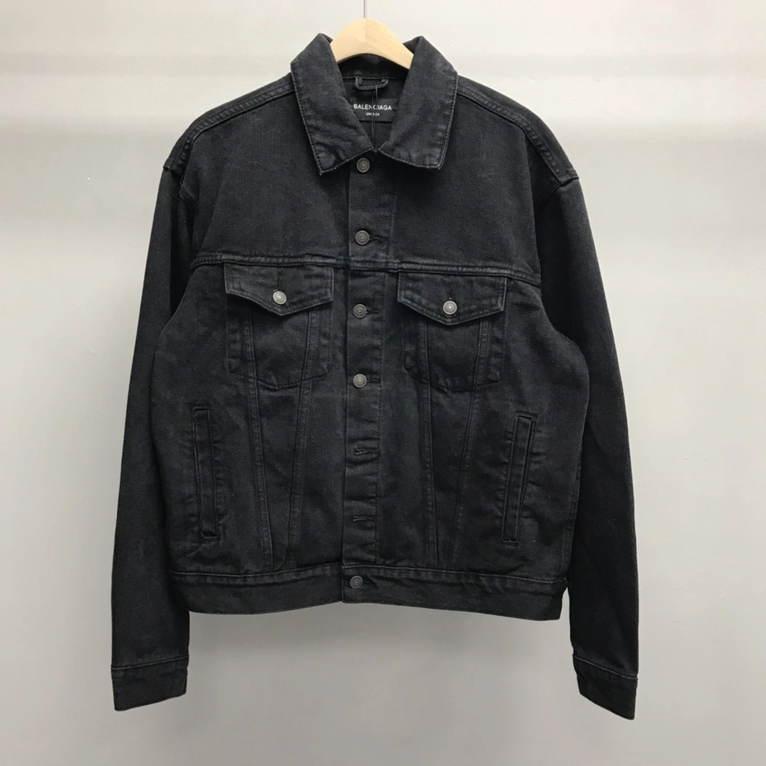 Attractive B*alenciaga Denim jacket Top Quality DSX 20230921- 10951