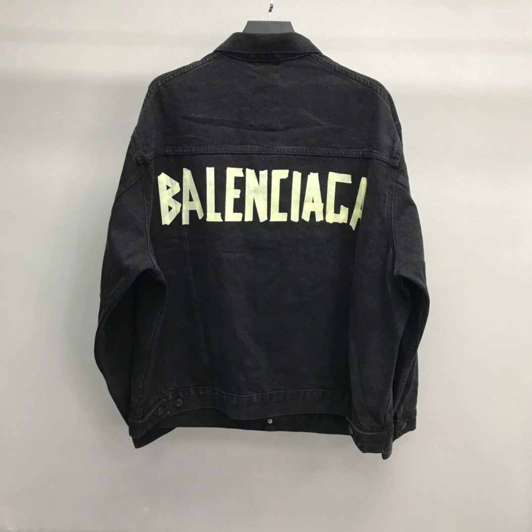 Tailored B*alenciaga Denim jacket Top Quality DSX 20230921- 10942