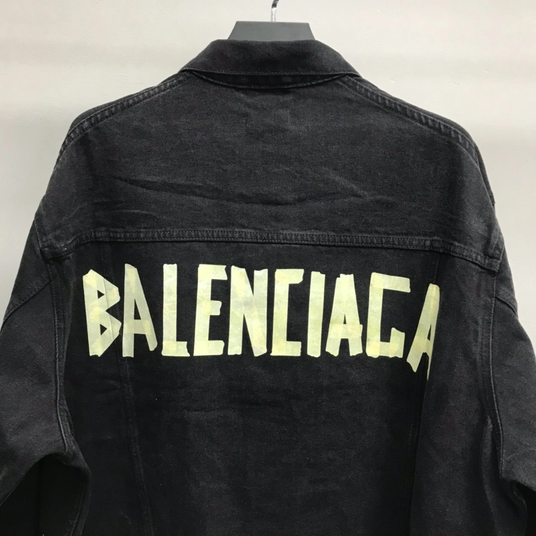 Tailored B*alenciaga Denim jacket Top Quality DSX 20230921- 10942