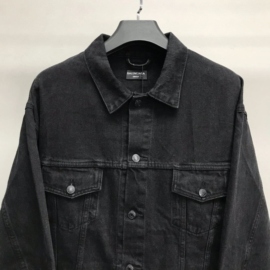 Tailored B*alenciaga Denim jacket Top Quality DSX 20230921- 10942