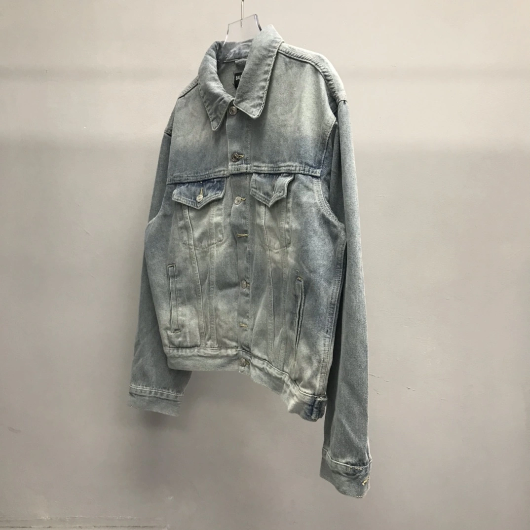 B*alenciaga Denim jacket Top Quality DSX 20230922- Classic 10882