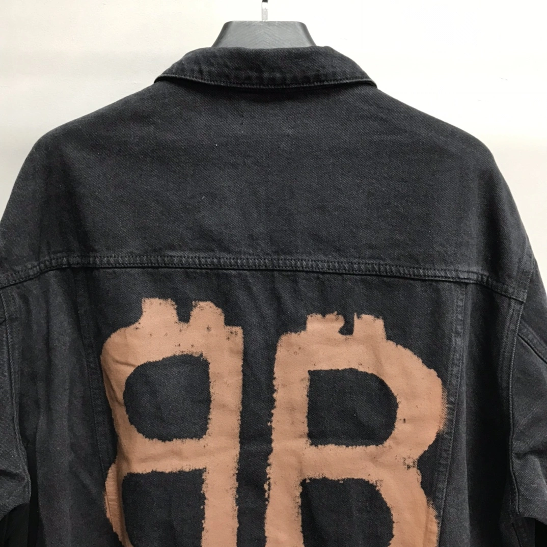 Elegant B*alenciaga Denim jacket Top Quality DSX 20230927- 10709