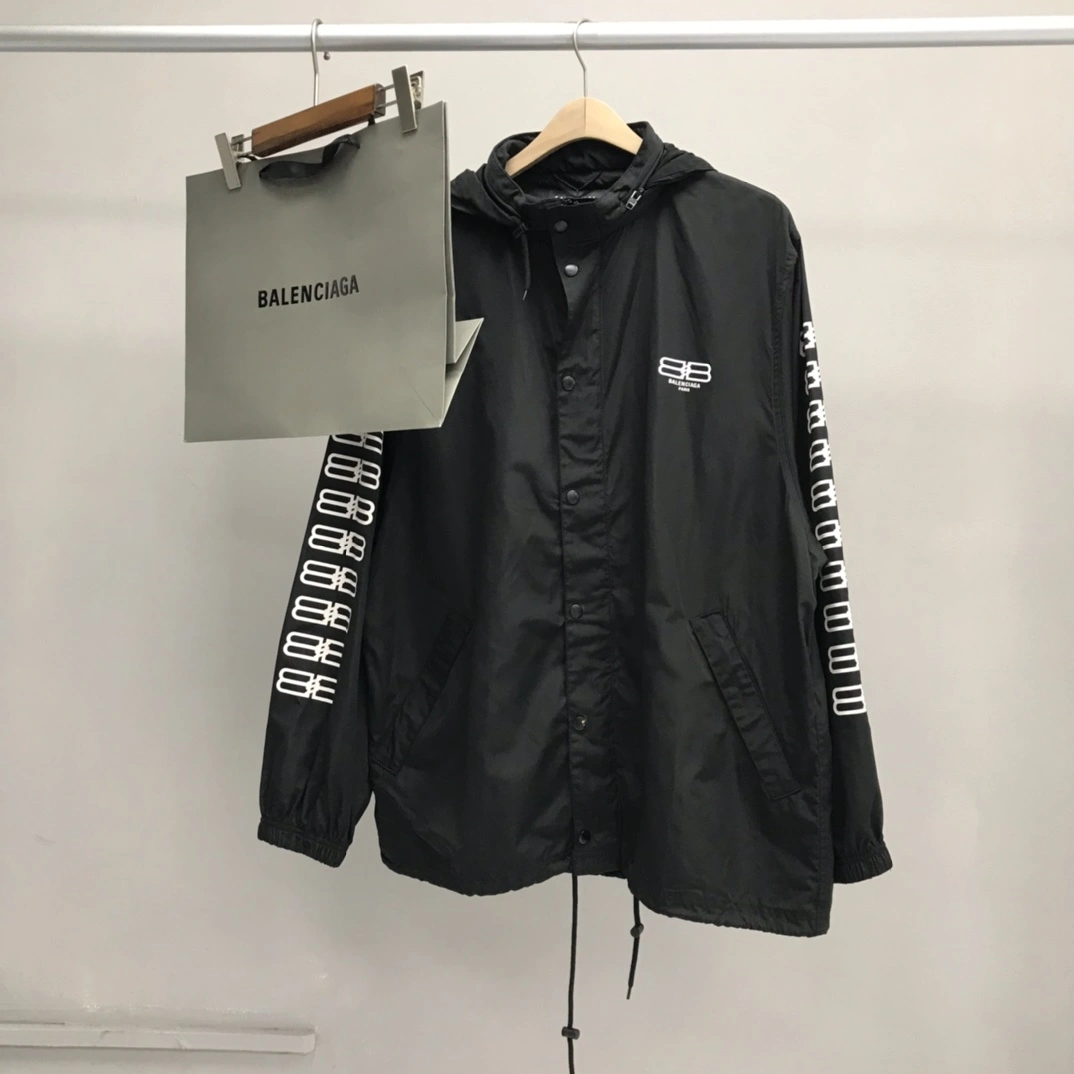 Sleek B*alenciaga Jacket Top Quality DSX 20230922- 10837