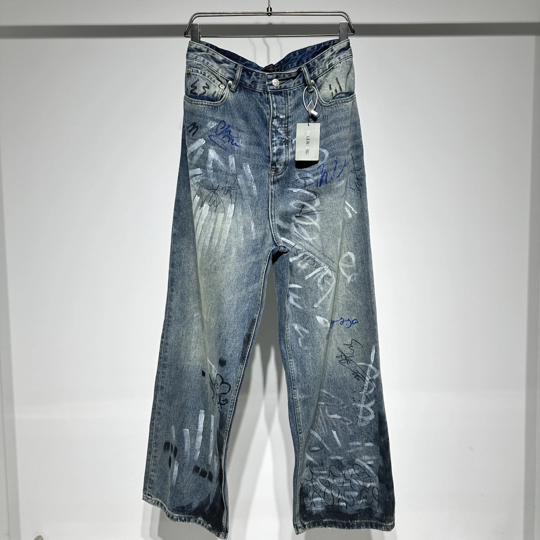 Stylish B*alenciaga Pants Top Quality D17 20240504- 10473