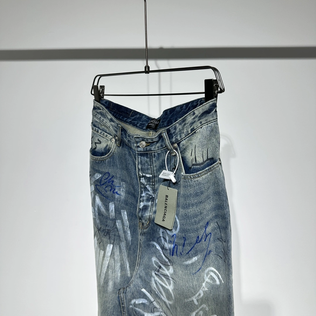 Stylish B*alenciaga Pants Top Quality D17 20240504- 10473