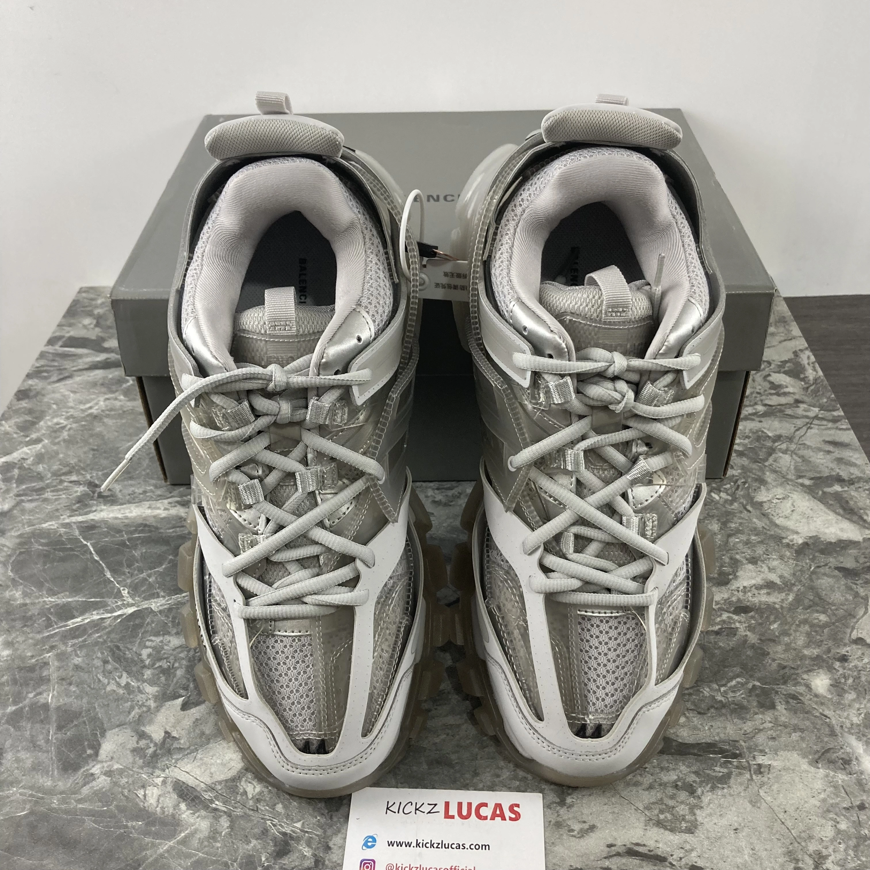 EasyMatch B*alenciaga Phantom Washed Grey 678869W2E 4587