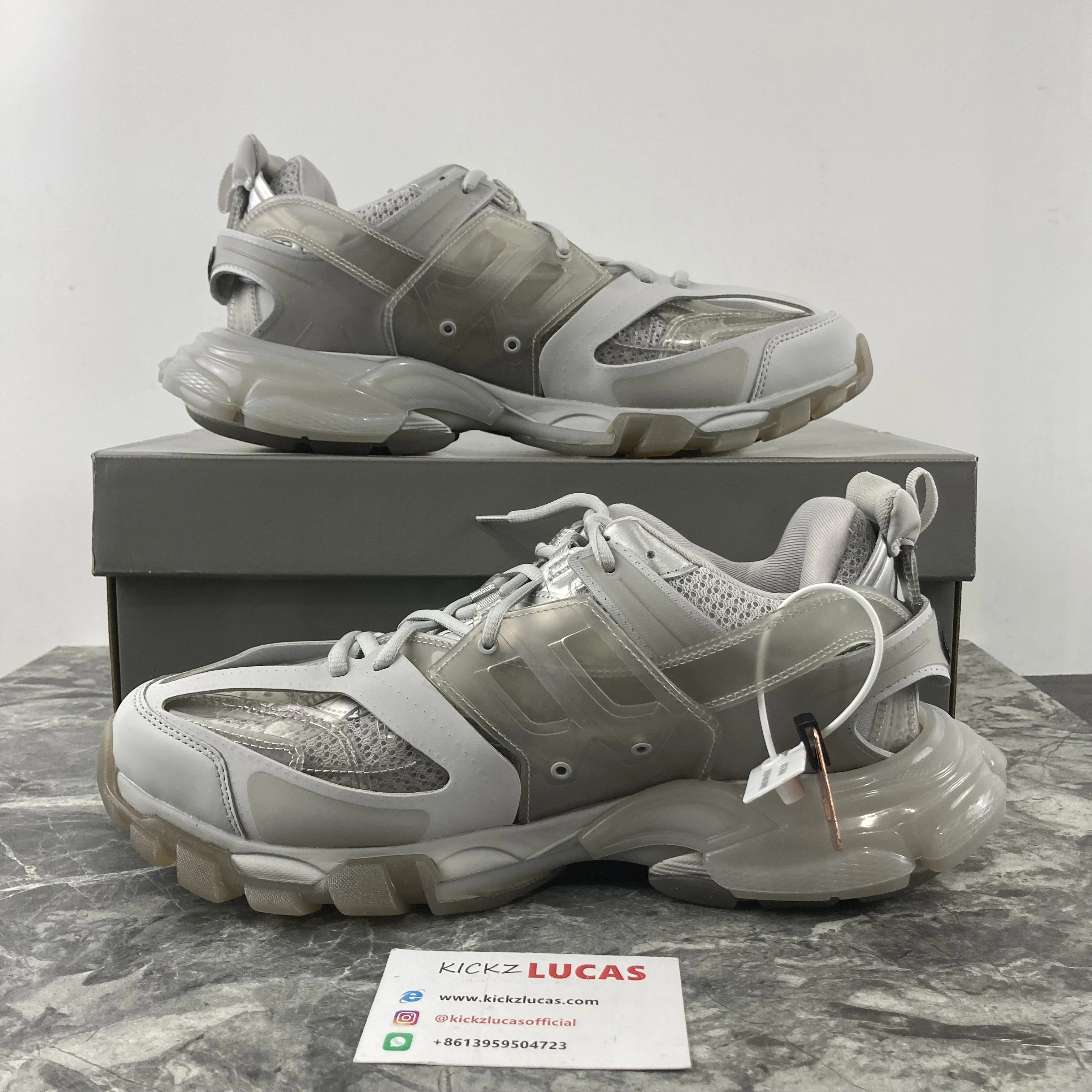 EasyMatch B*alenciaga Phantom Washed Grey 678869W2E 4587
