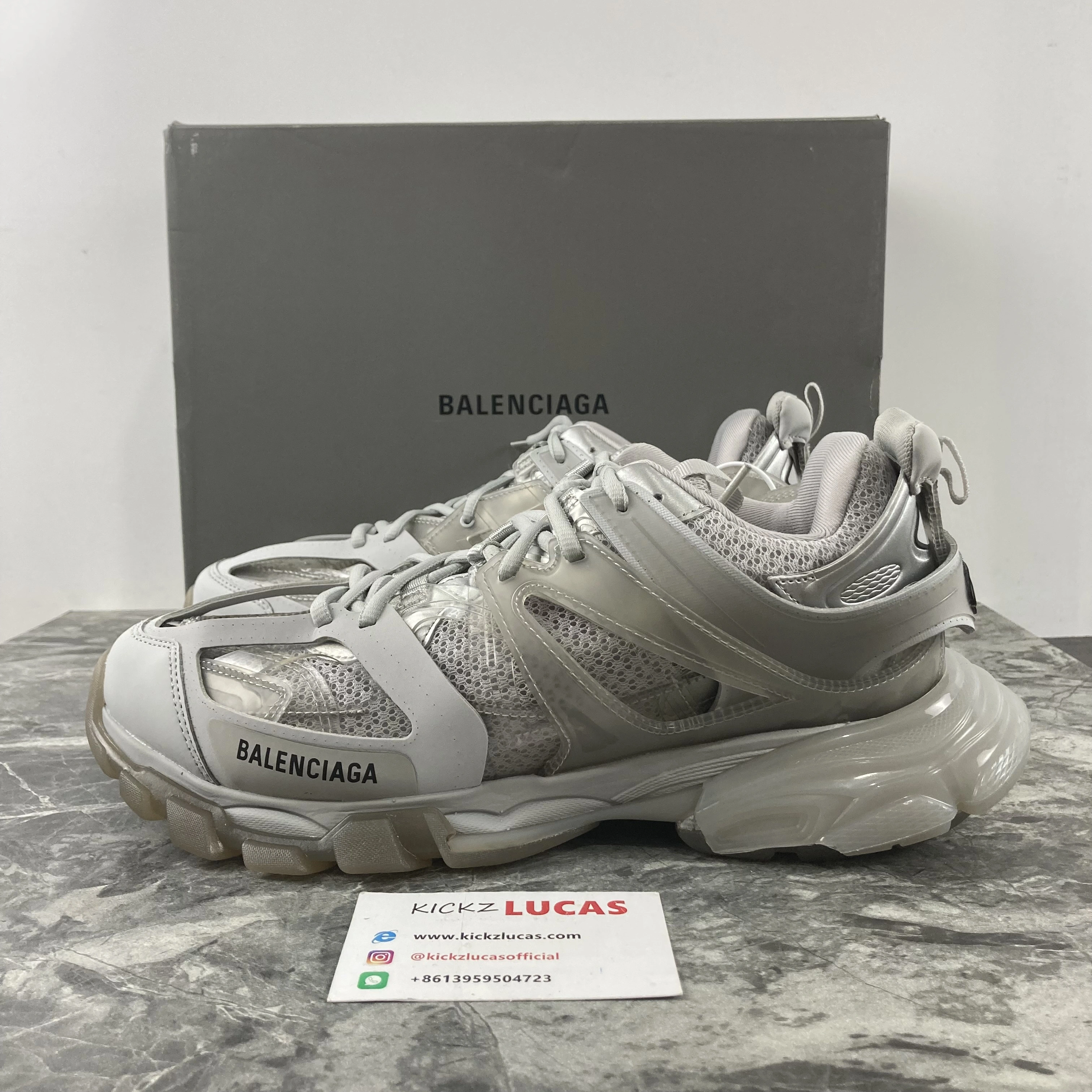 EasyMatch B*alenciaga Phantom Washed Grey 678869W2E 4587
