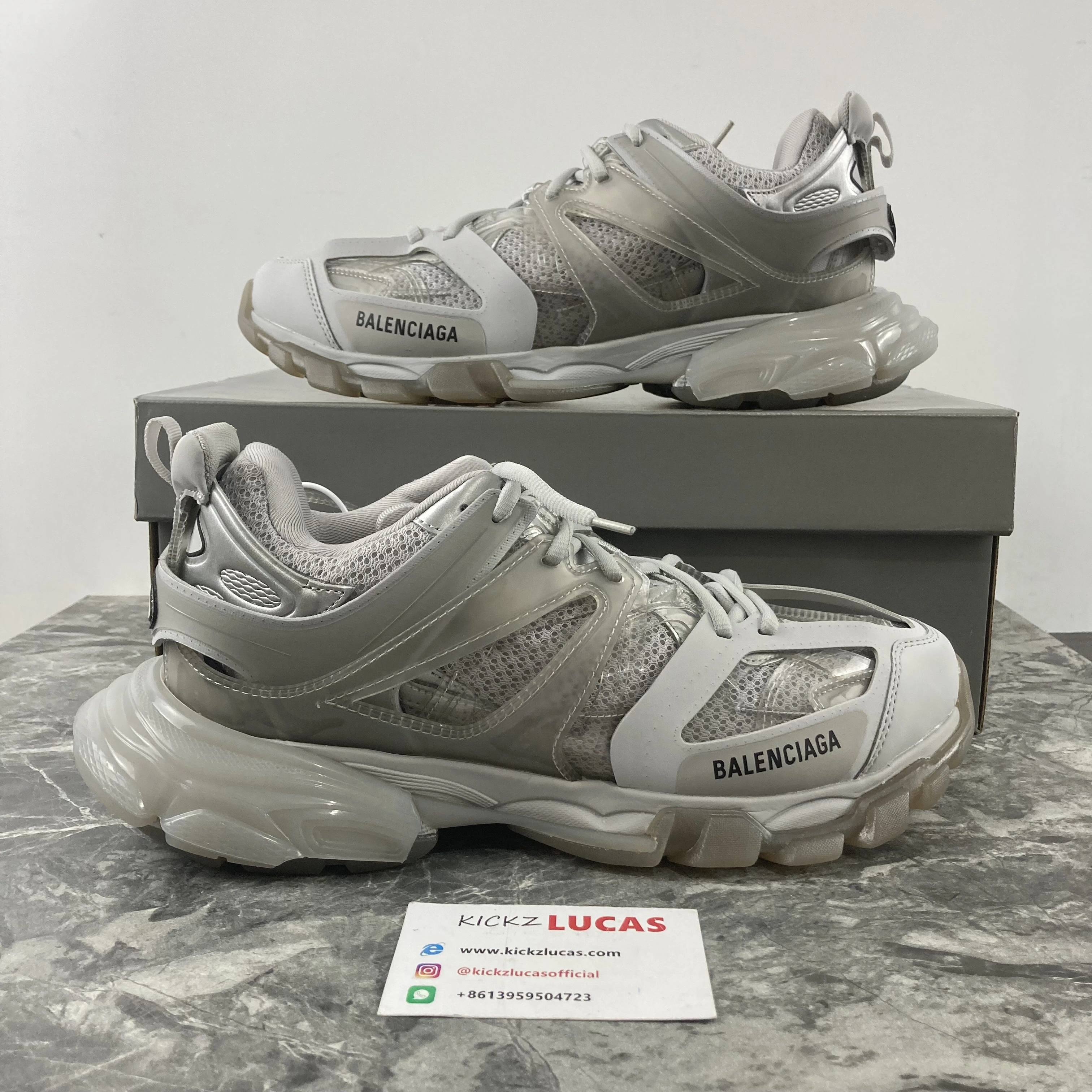 EasyMatch B*alenciaga Phantom Washed Grey 678869W2E 4587