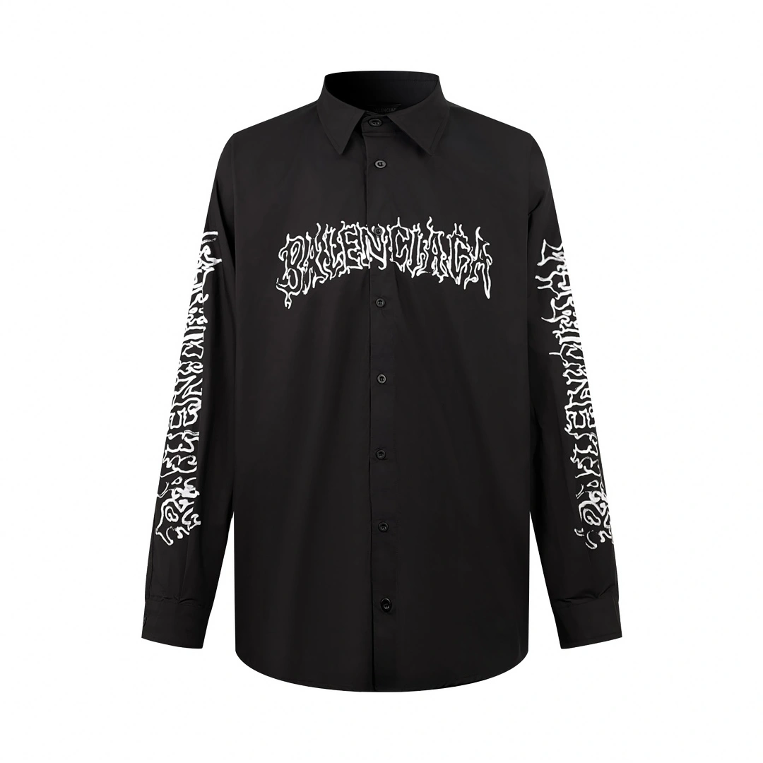 B*alenciaga Shirt Top Quality D17 20240322- Packable 10568