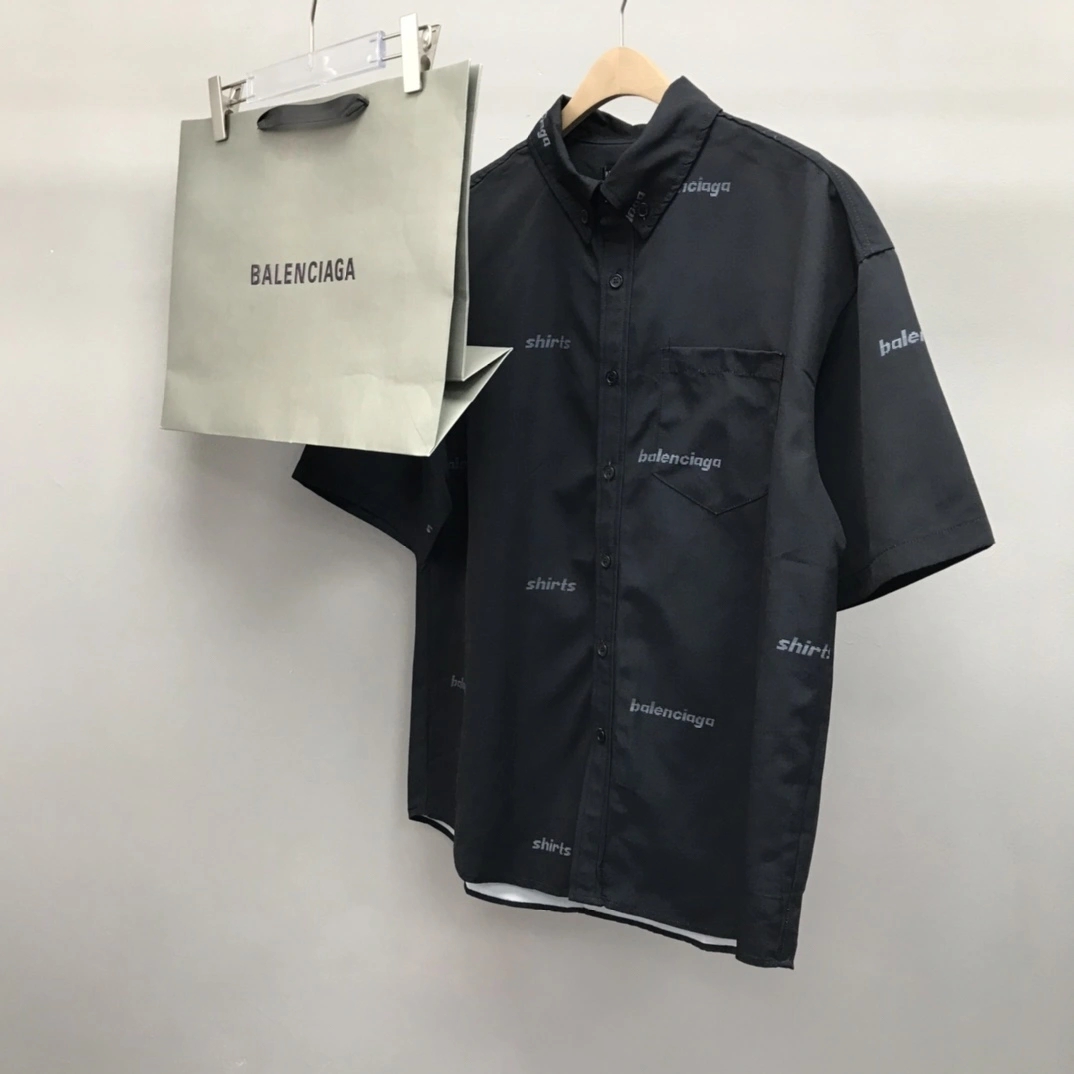 AllSeason B*alenciaga Shirt Top Quality DSX 20230615- 11309