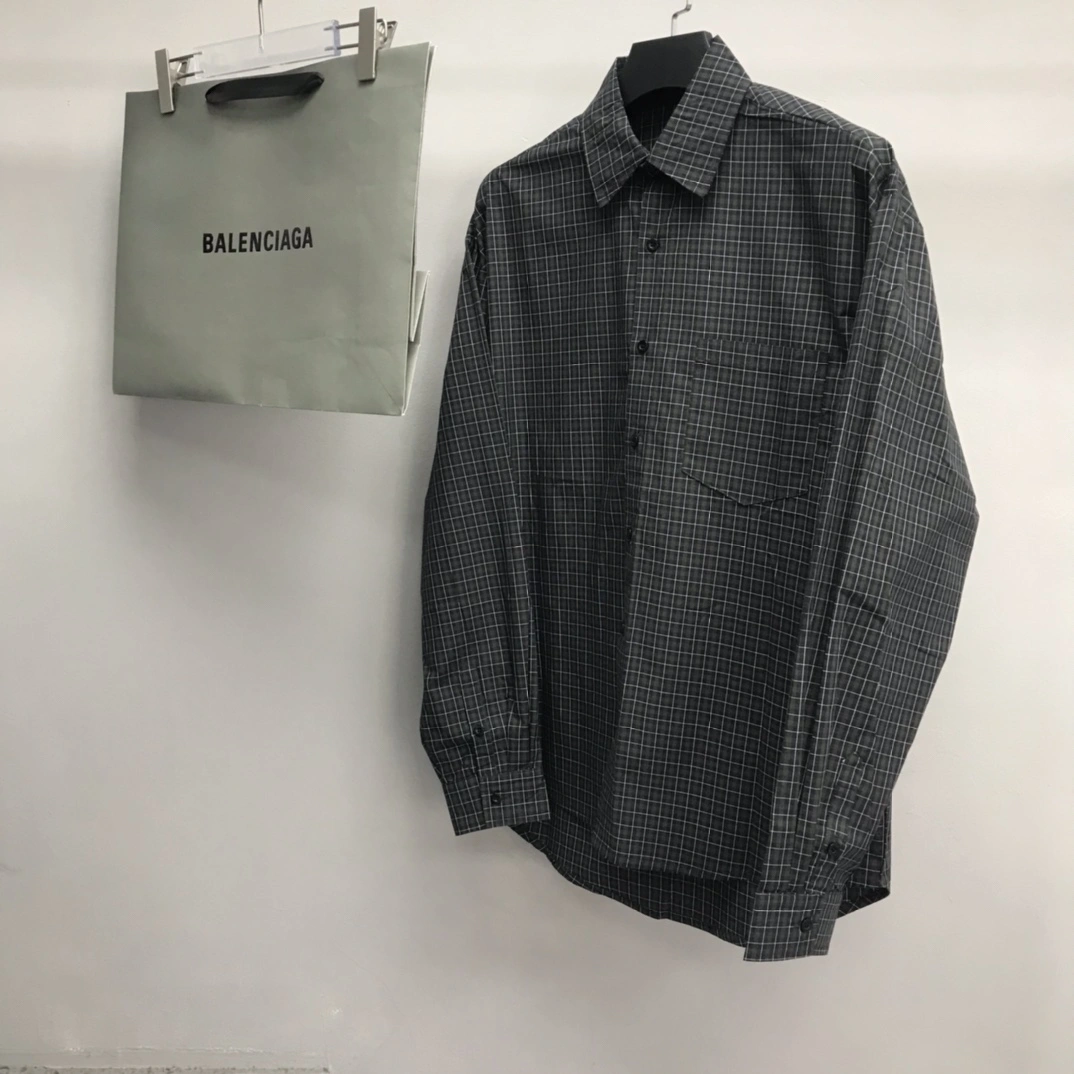 Bright B*alenciaga Shirt Top Quality DSX 20230921- 10998