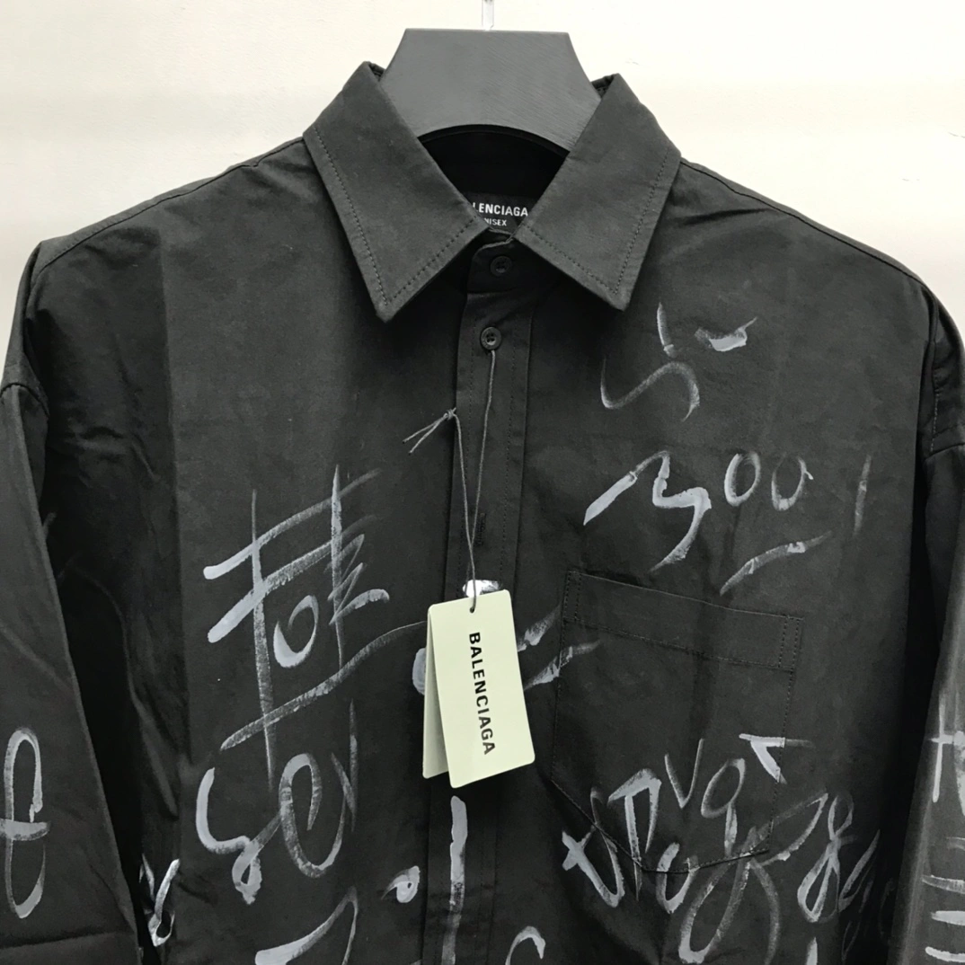 Tailored B*alenciaga Shirt Top Quality DSX 20230921- 10996