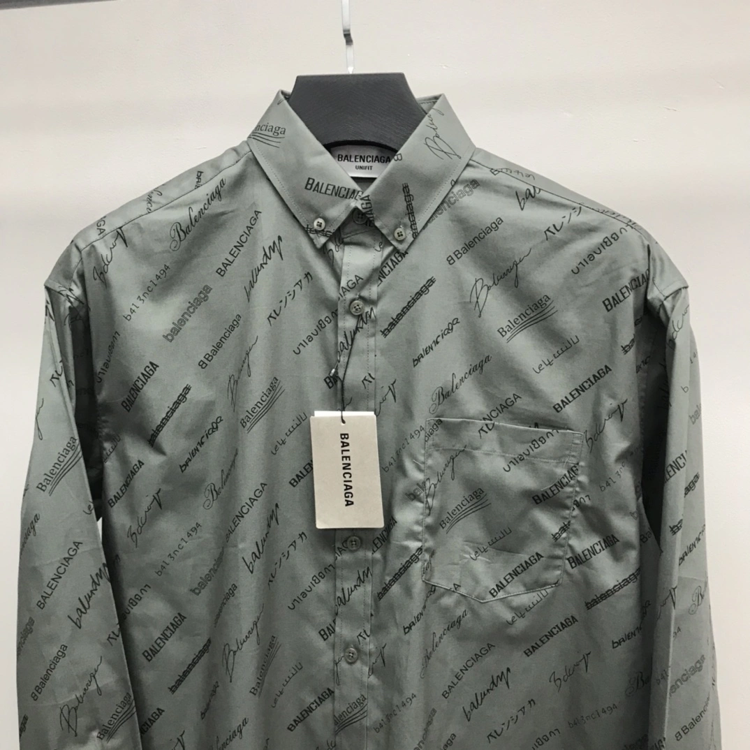 B*alenciaga Shirt Top Quality DSX 20230921- Fashionable 10993