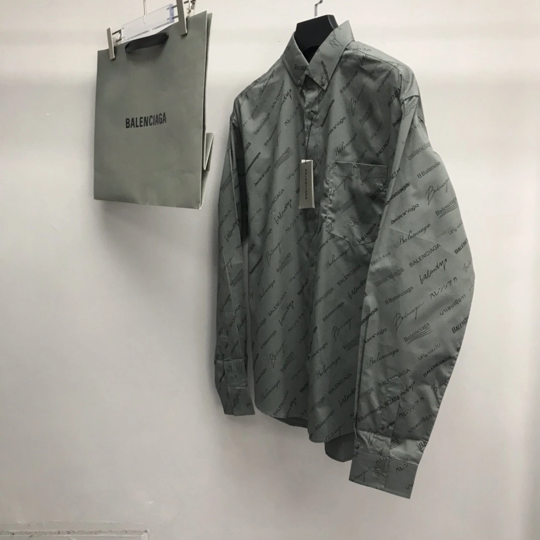 B*alenciaga Shirt Top Quality DSX 20230921- Fashionable 10993