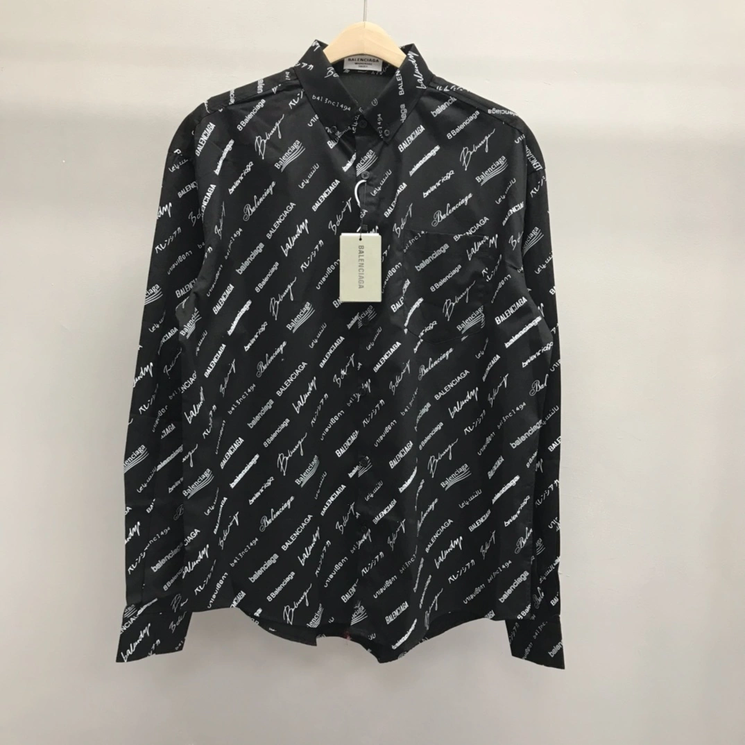 StreetReady B*alenciaga Shirt Top Quality DSX 20230921- 10991