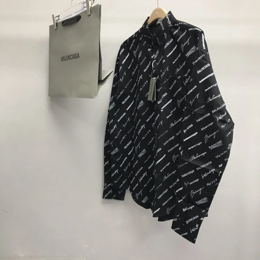 StreetReady B*alenciaga Shirt Top Quality DSX 20230921- 10991
