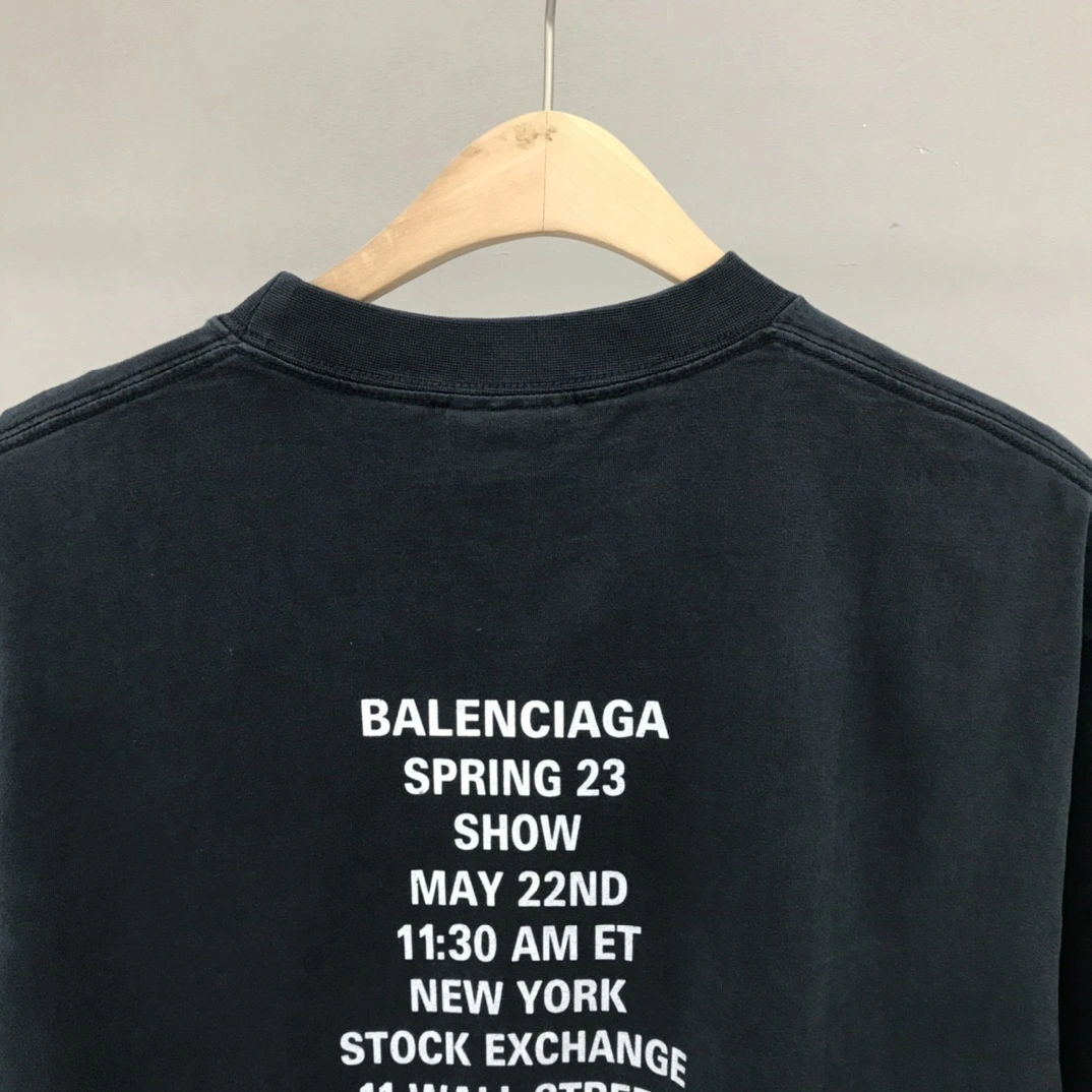 B*alenciaga T-Shirt Top Quality DSX 20230615- Versatile 11336