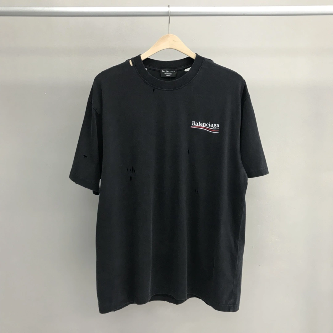 Sleek B*alenciaga T-Shirt Top Quality DSX 20230615- 11333