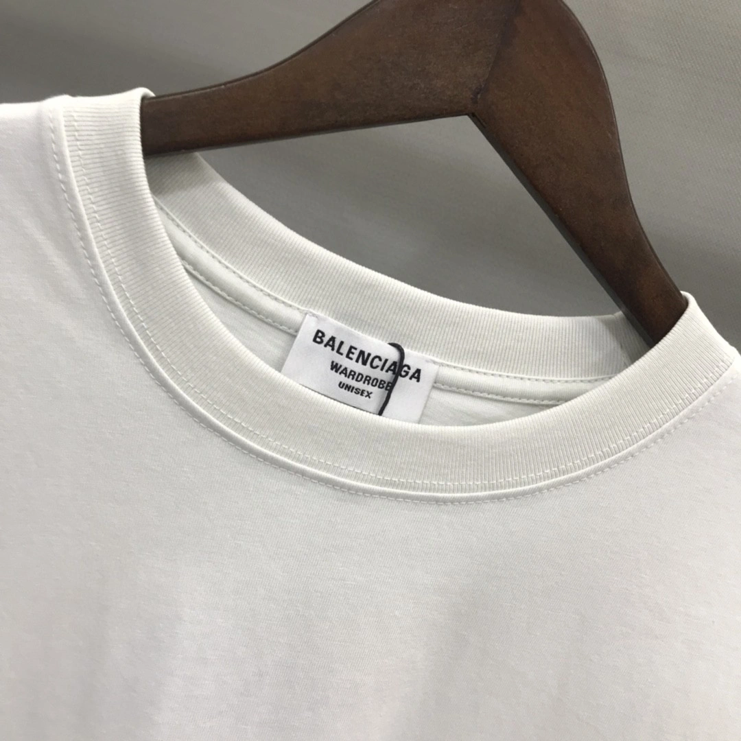 SmoothTexture B*alenciaga T-Shirt Top Quality DSX 20230615- 11330