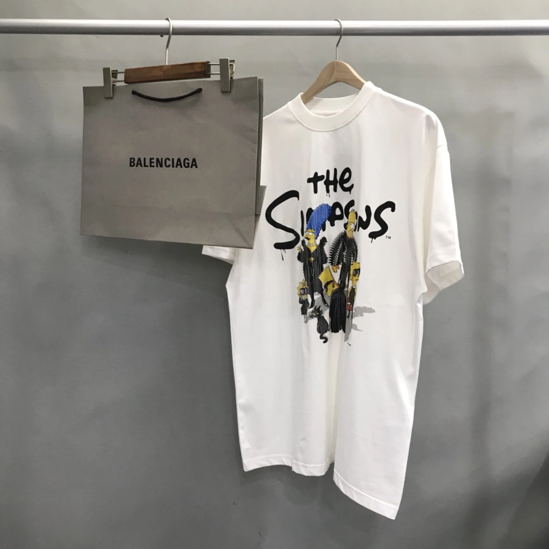 B*alenciaga T-Shirt Top Quality DSX 20230616- Classic 11290