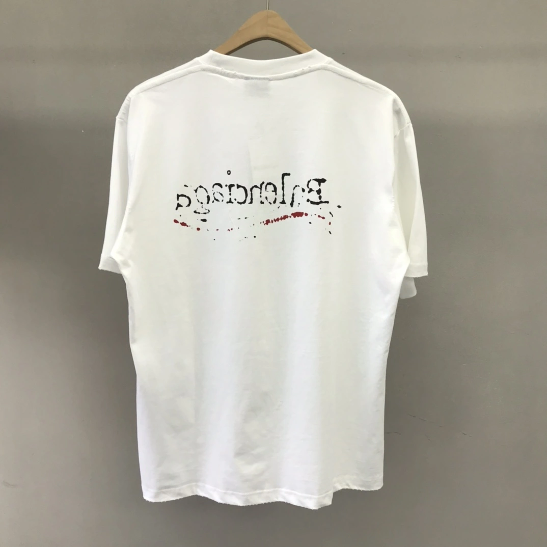 B*alenciaga T-Shirt Top Quality DSX 20230616- Breathable 11285