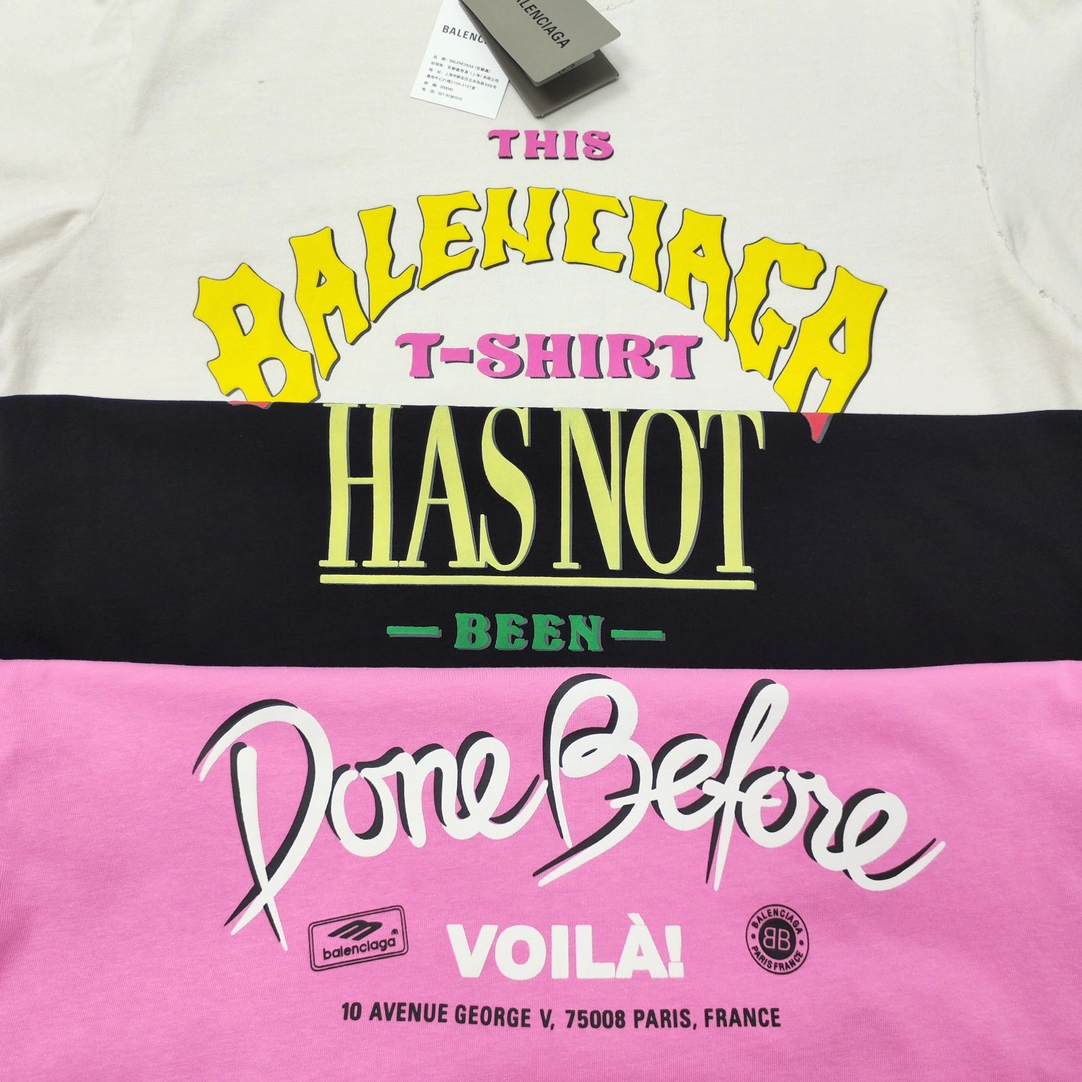 WeatherProof B*alenciaga T-Shirt Top Quality SONE 20240803- 10127