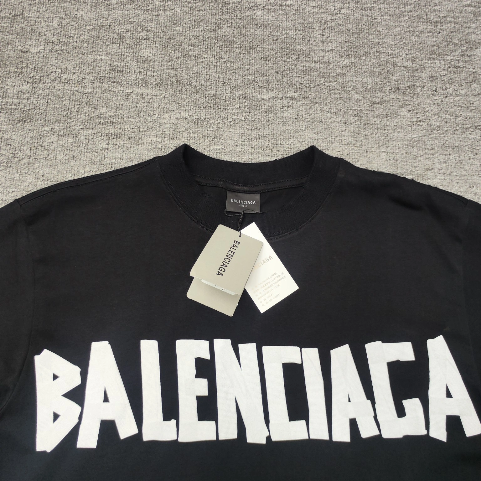 Thermal B*alenciaga T-Shirt Top Quality SONE 20240803- 10123