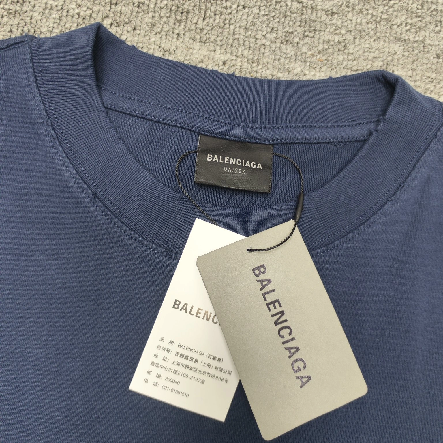 SmoothTexture B*alenciaga T-Shirt Top Quality SONE 20240803- 10135
