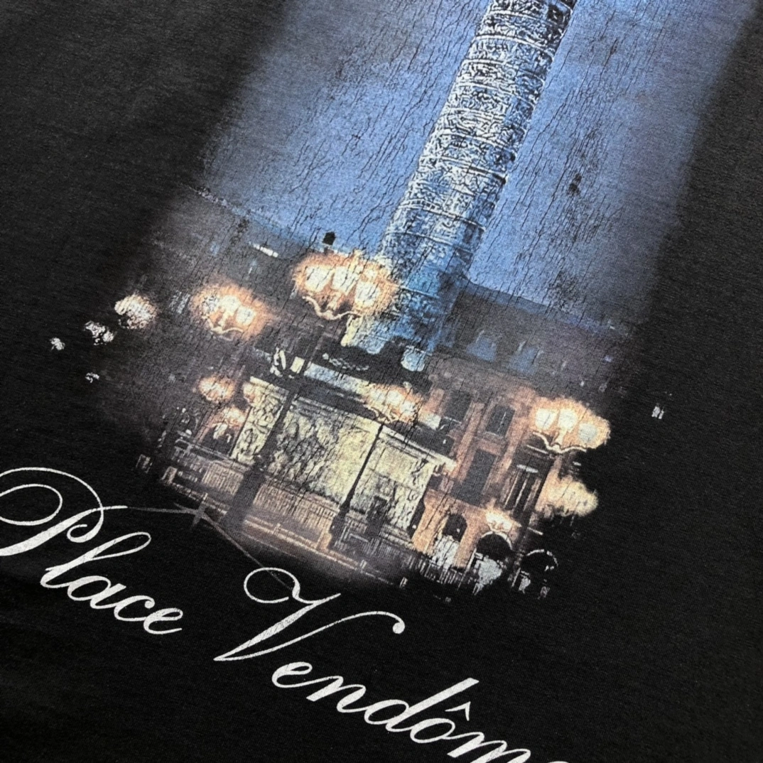 Practical B*alenciaga T-Shirt Top Quality SONE 20240807- 10105