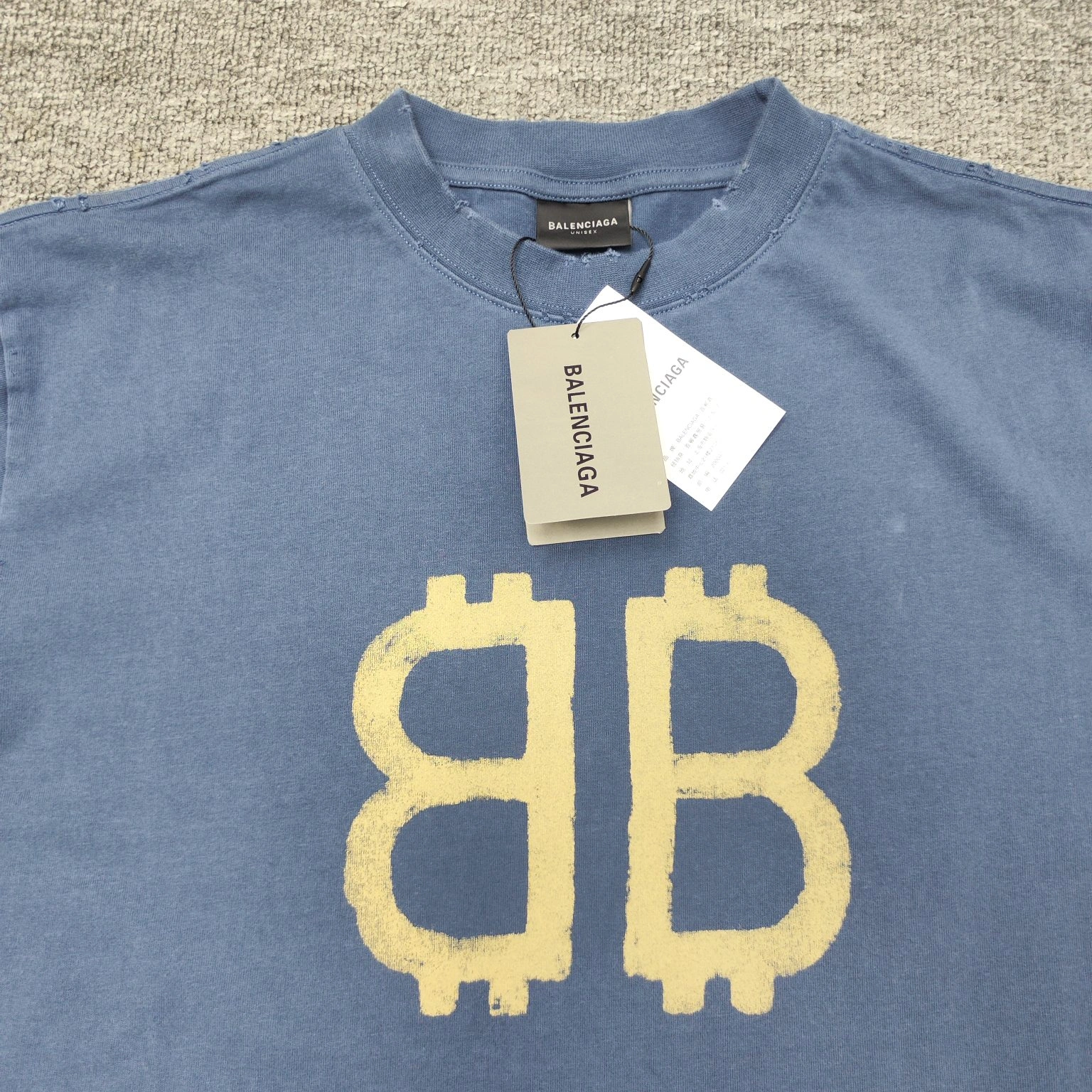 Snug B*alenciaga T-Shirt Top Quality SONR 20240803- 10120