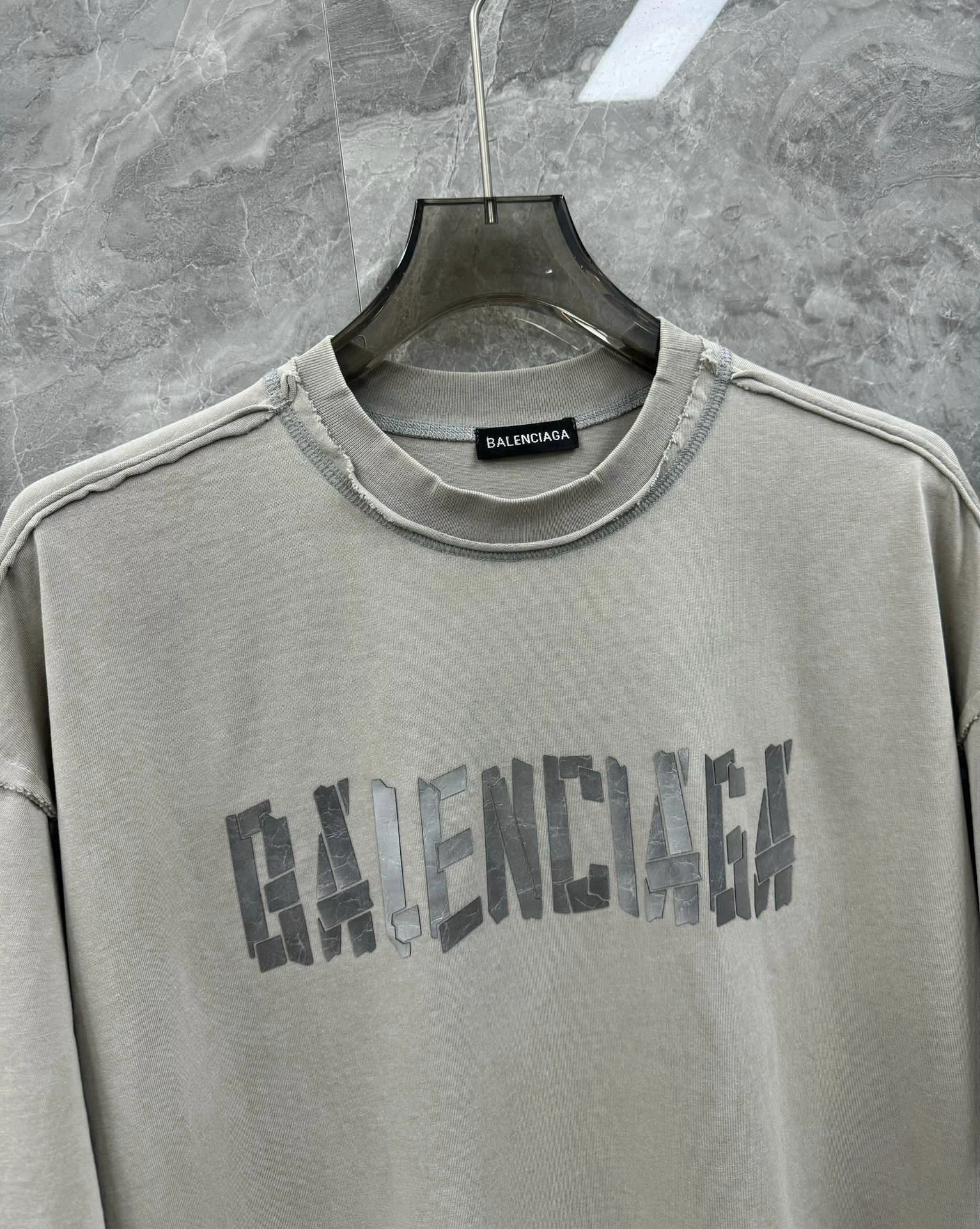Resilient B*alenciaga T-shirt Top Quality D17 20240327- 10560