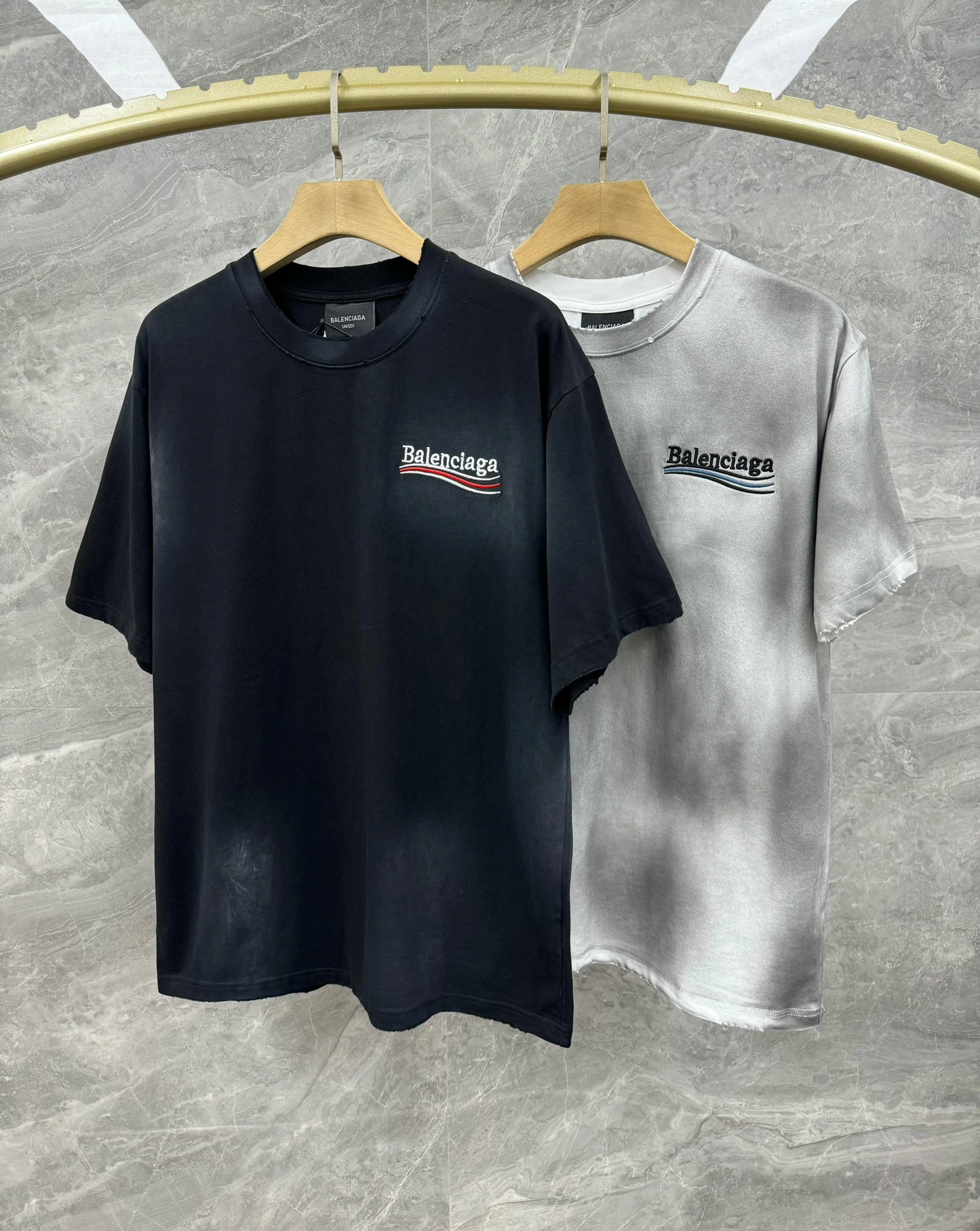 Compact B*alenciaga T-shirt Top Quality D17 20240327- 10561