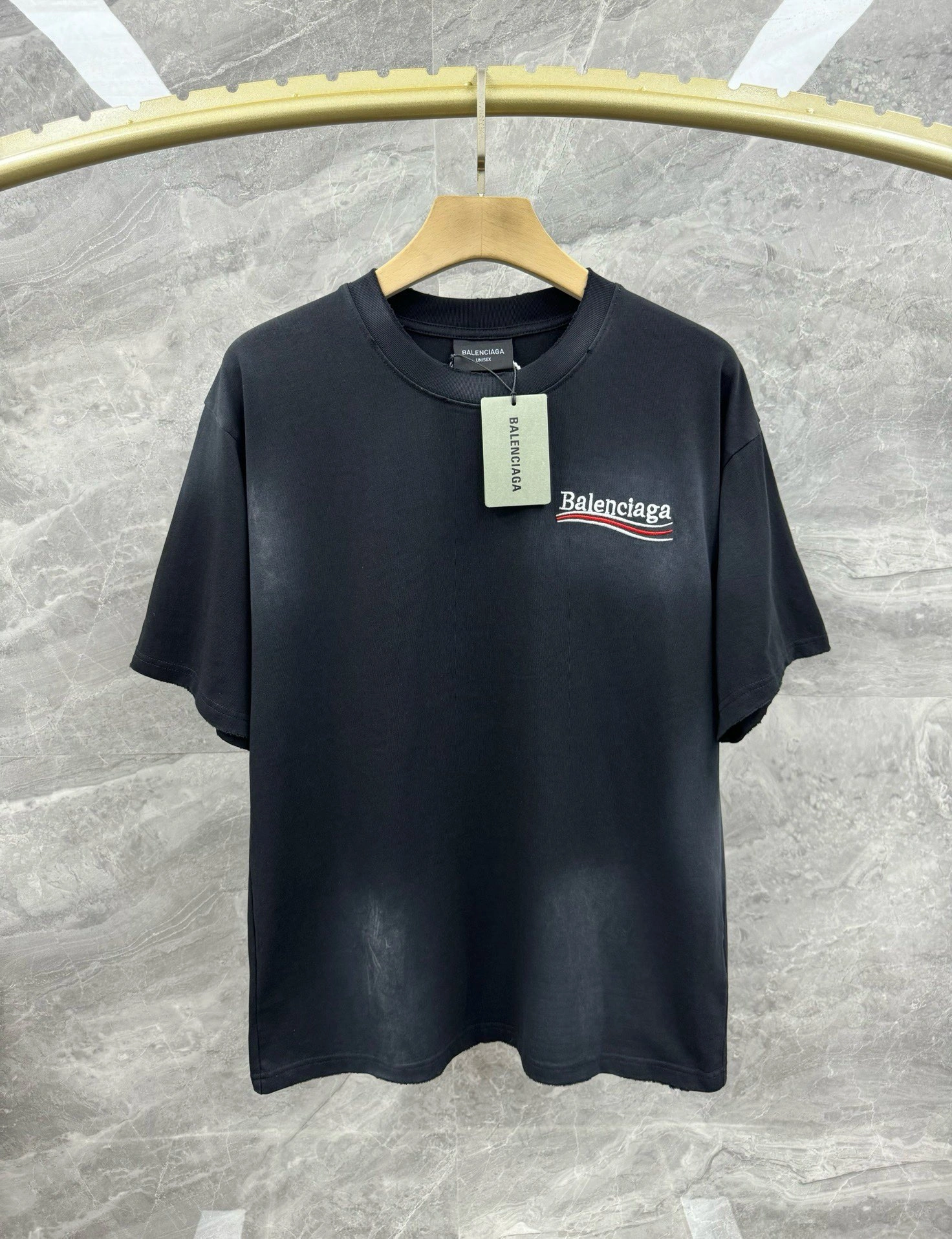 B*alenciaga T-shirt Top Quality D17 20240412- ZipUp 10534