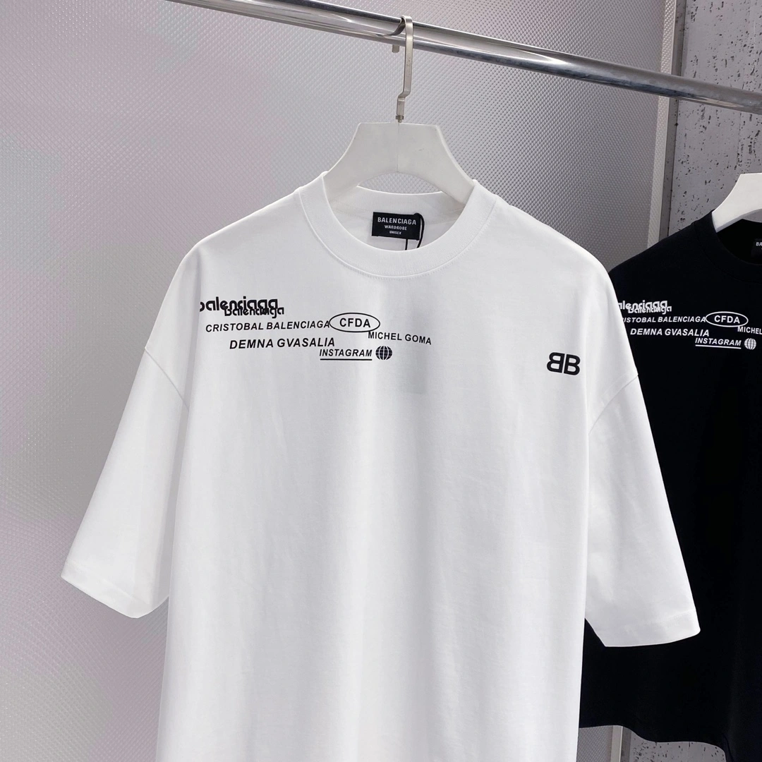 Durable B*alenciaga T-shirt Top Quality D17 20240417- 10520
