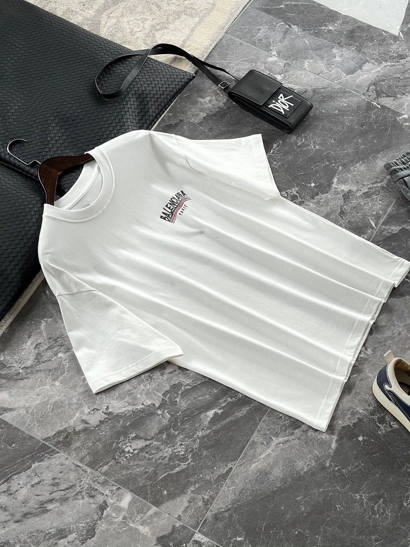 B*alenciaga T-shirt Top Quality D17 20240419- Breathable 10514