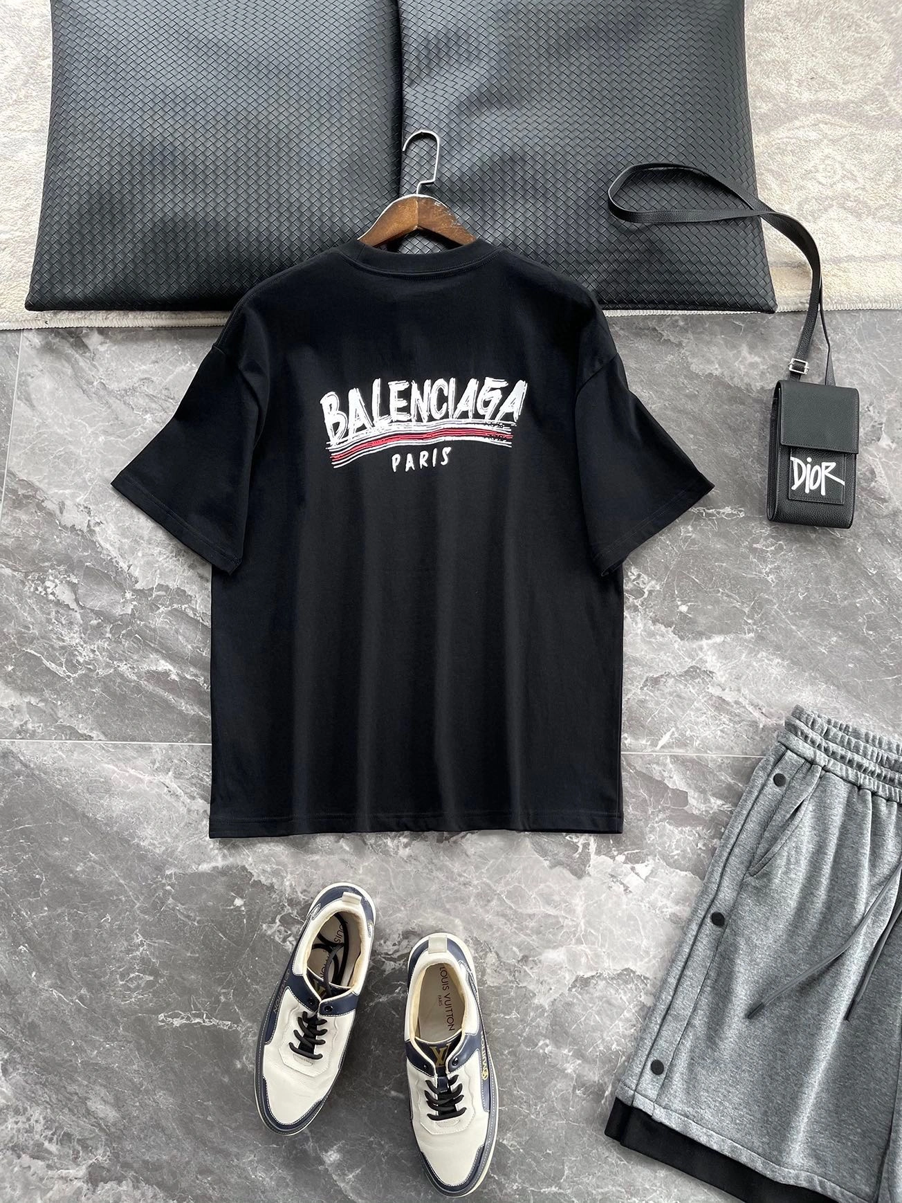 ZipUp B*alenciaga T-shirt Top Quality D17 20240419- 10513