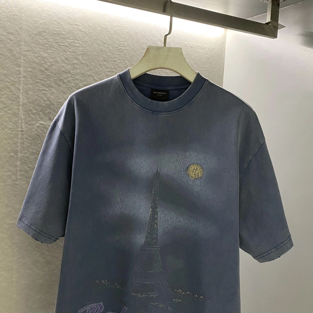 Soft B*alenciaga T-shirt Top Quality D17 20240422- 10501