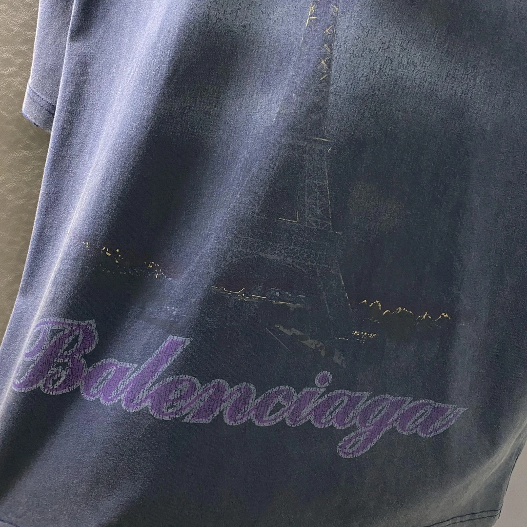 Soft B*alenciaga T-shirt Top Quality D17 20240422- 10501
