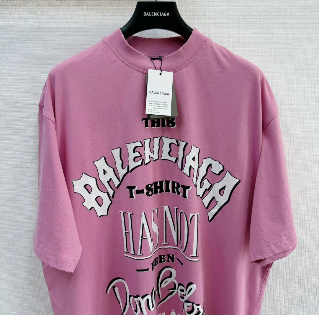 Sophisticated B*alenciaga T-shirt Top Quality D17 20240430- 10486