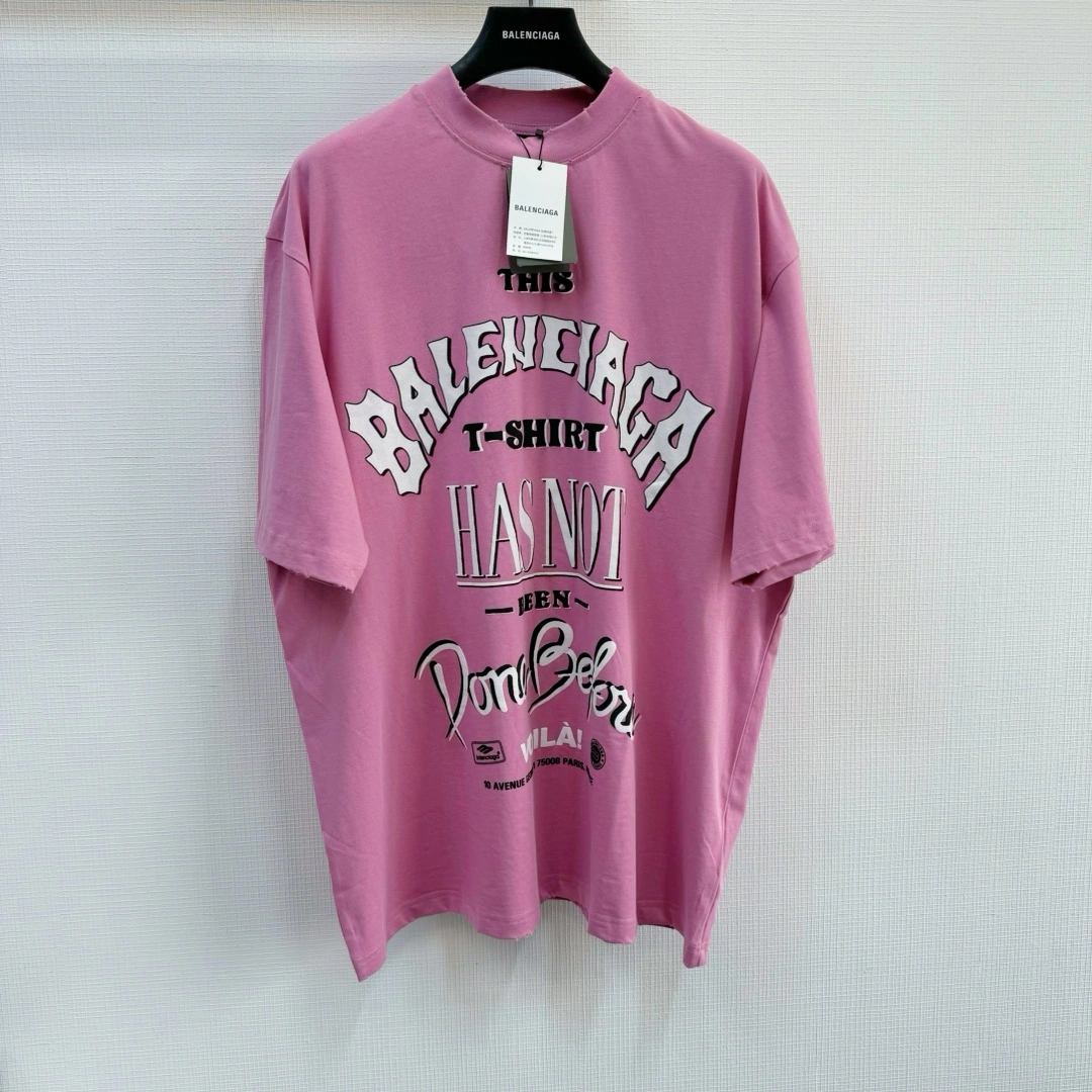 Sophisticated B*alenciaga T-shirt Top Quality D17 20240430- 10486