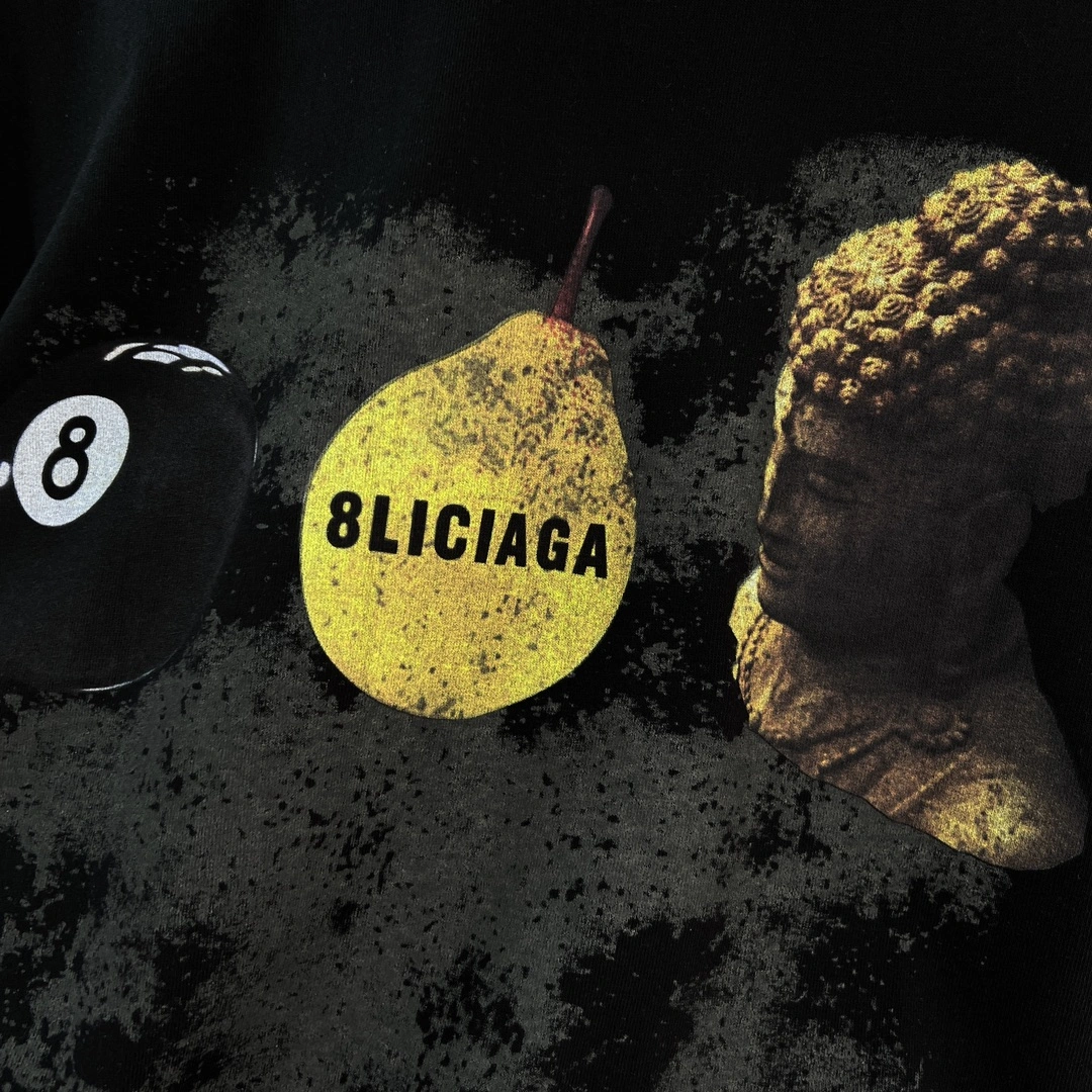 Lightweight B*alenciaga T-shirt Top Quality D17 20240501- 10481