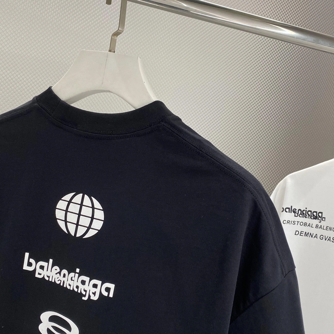 Breathable B*alenciaga T-shirt Top Quality D17 20240502- 10475