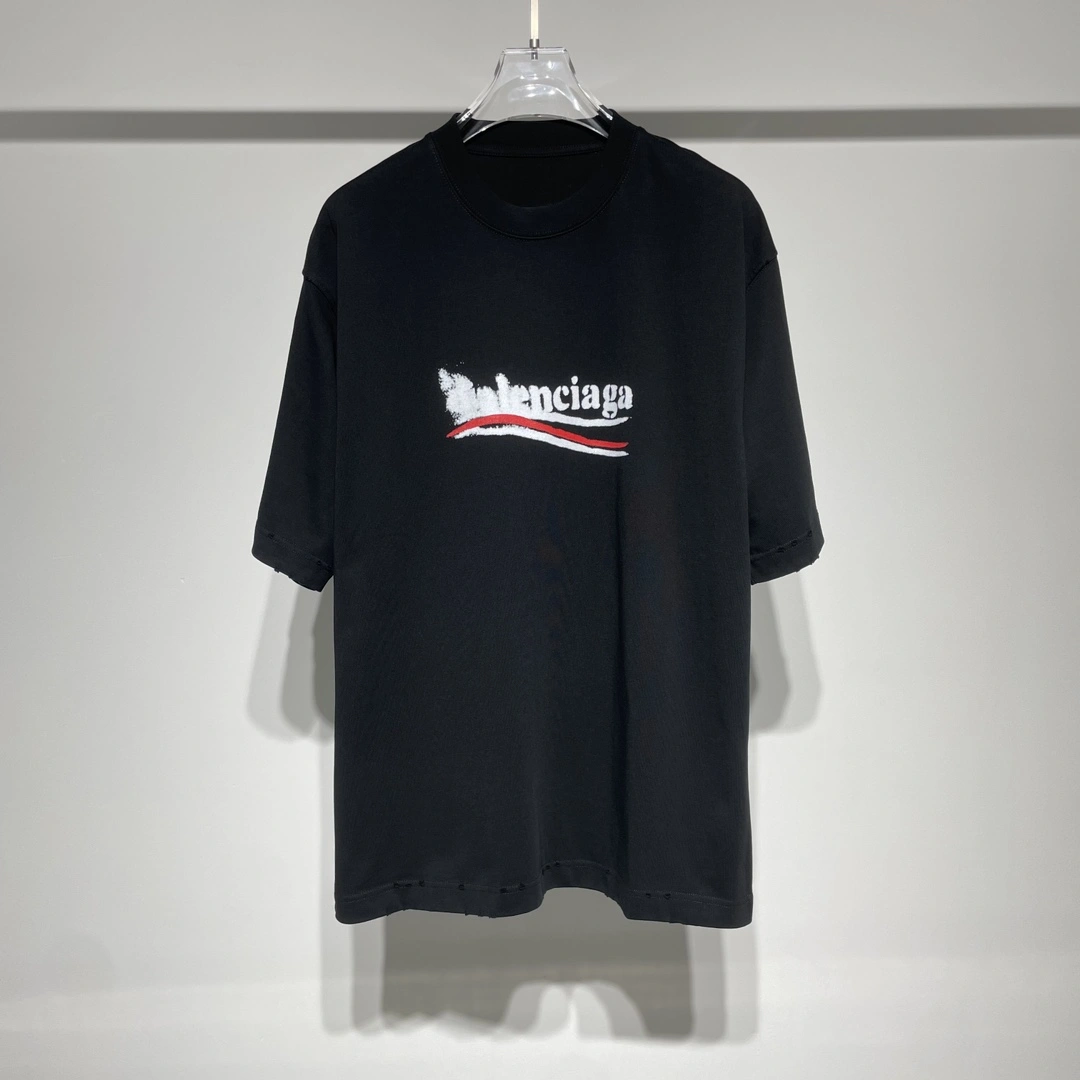 WrinkleFree B*alenciaga T-shirt Top Quality D17 20240504- 10470